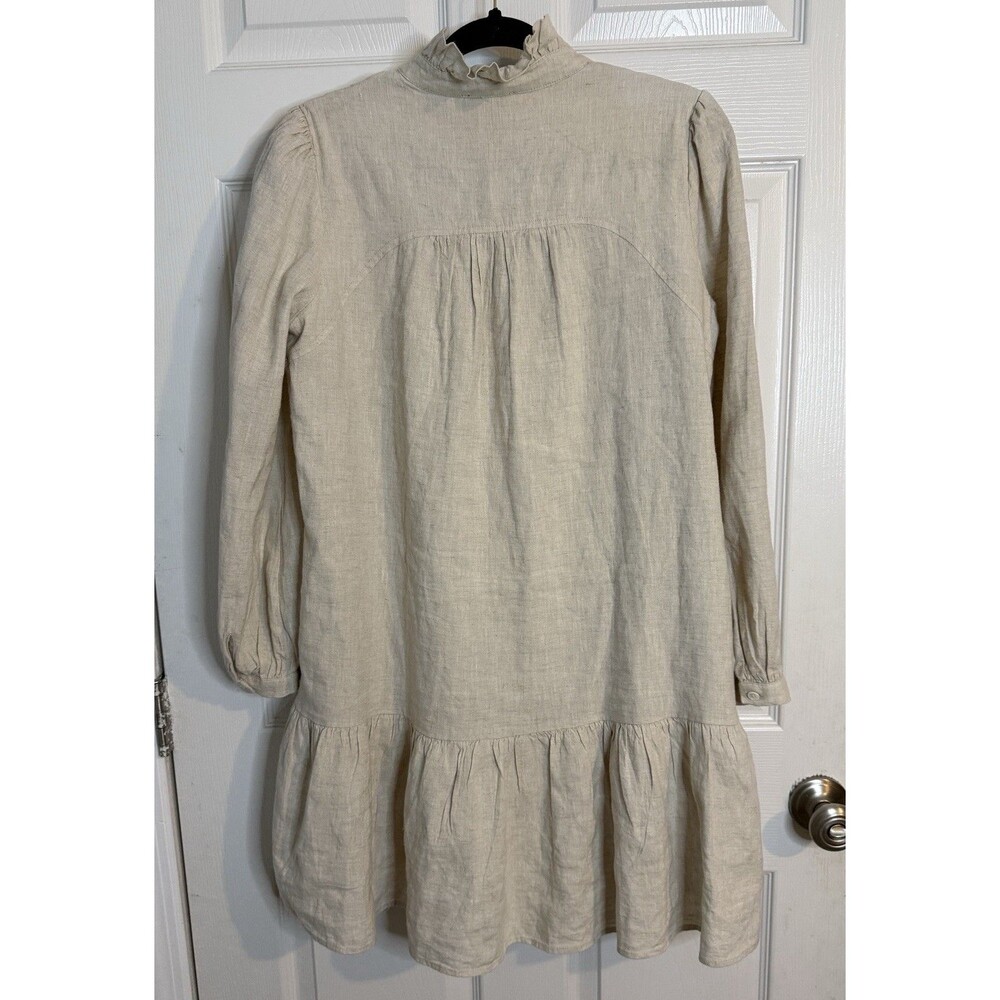Tuckernuck Cream Ruffle Mini Dress - Picture 7 of 11